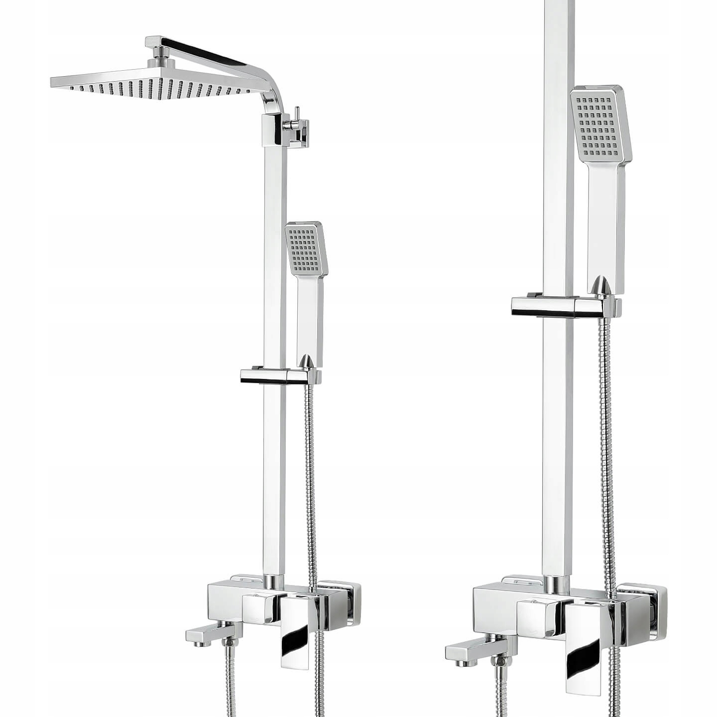 INEA CUBIC nadsadený sprchový set